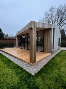 Luxe chalet gevelbekleding Harderwijk